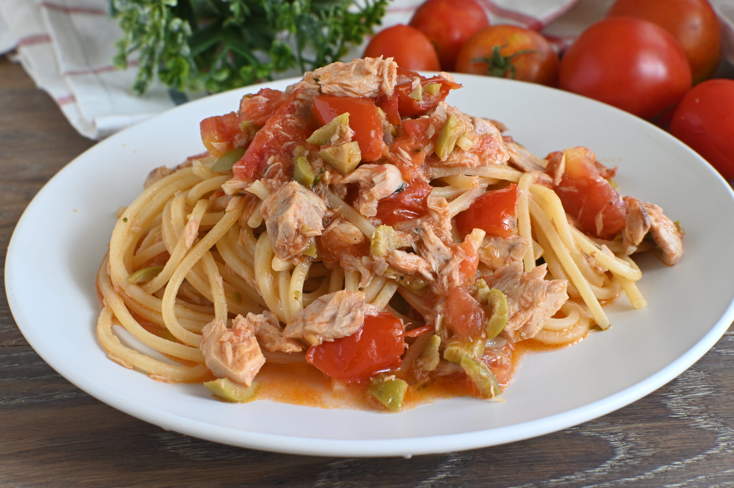 Spaghetti Tonno e Pomodoro Veloci