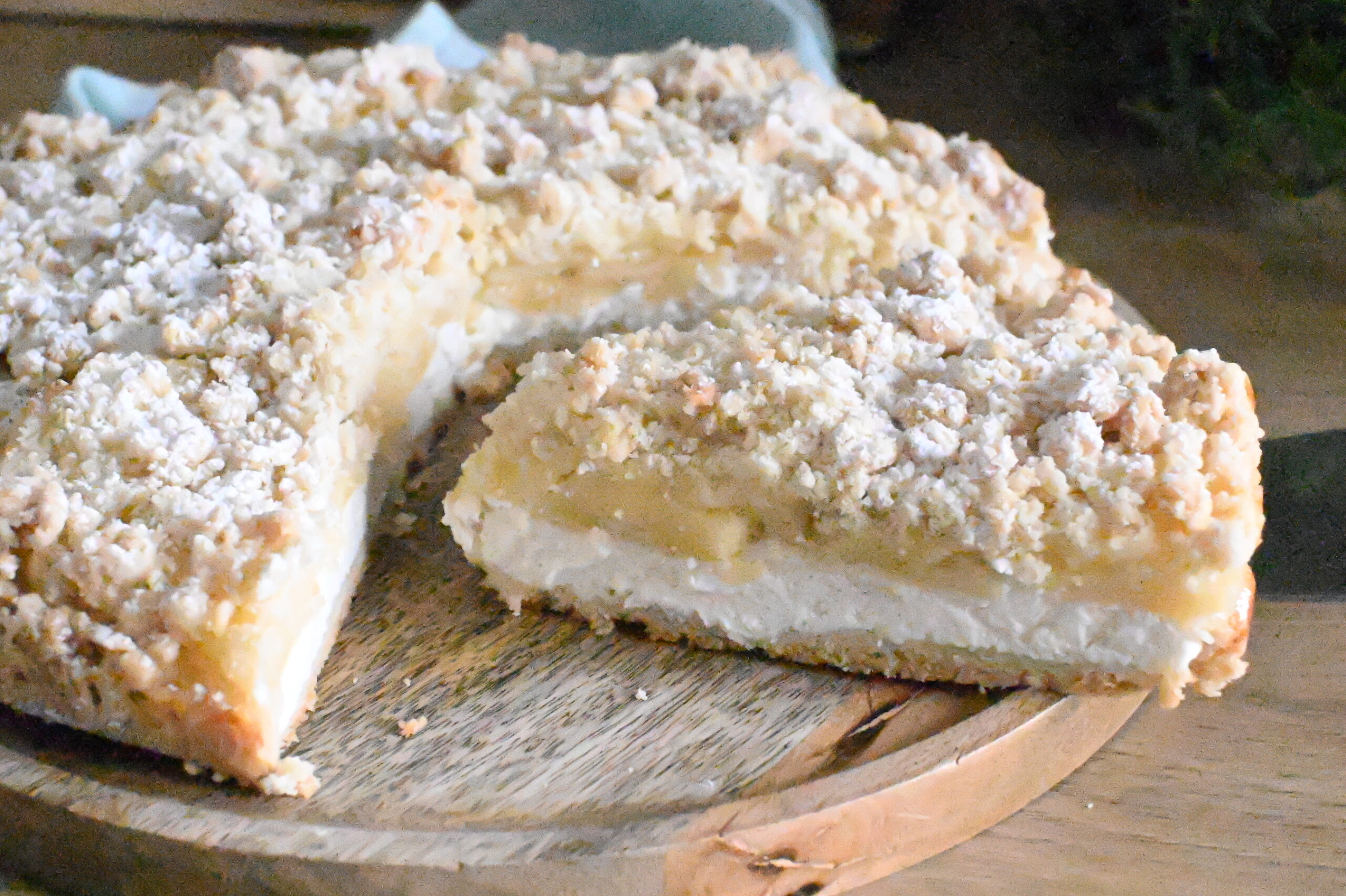 Crostata Mele e Ricotta Senza Burro