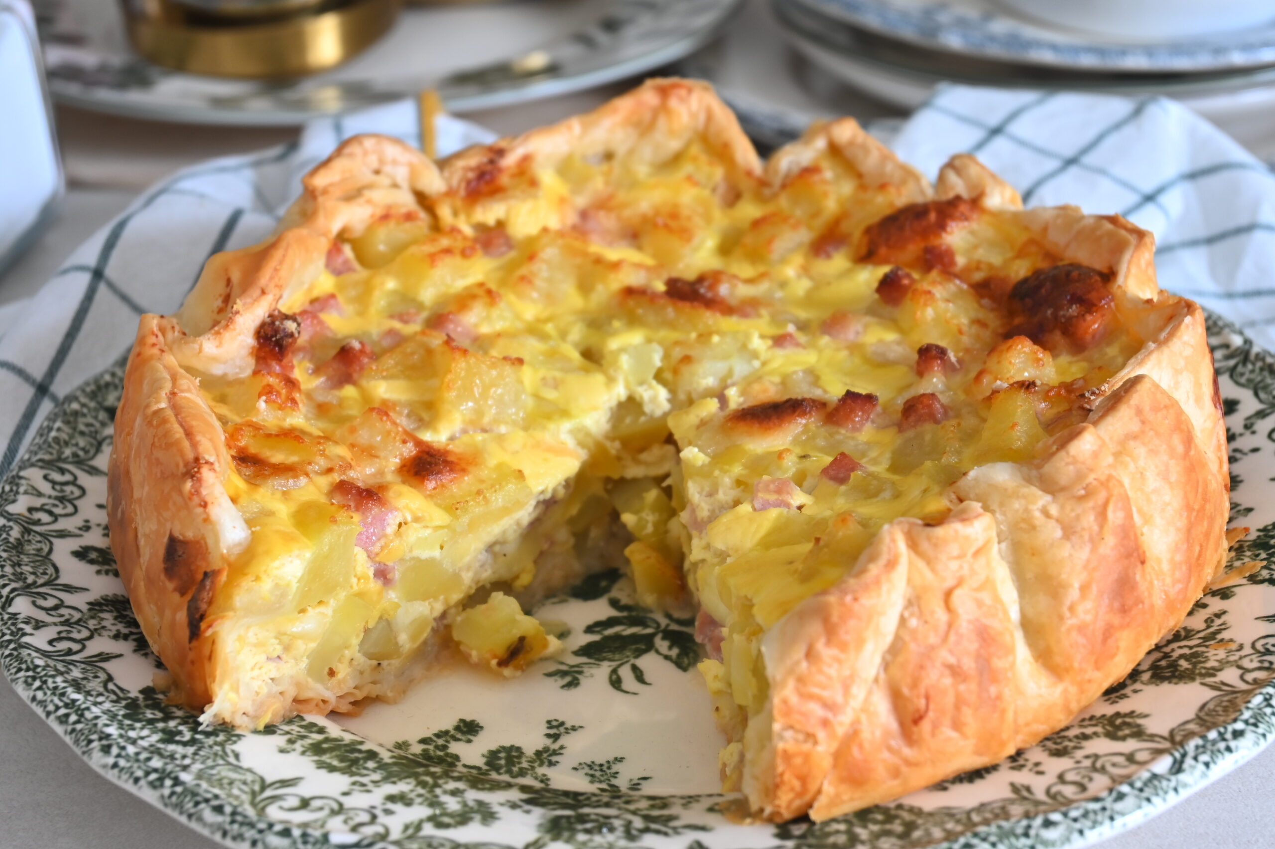 Torta Rustica di Patate e Prosciutto (Ricetta Veloce)