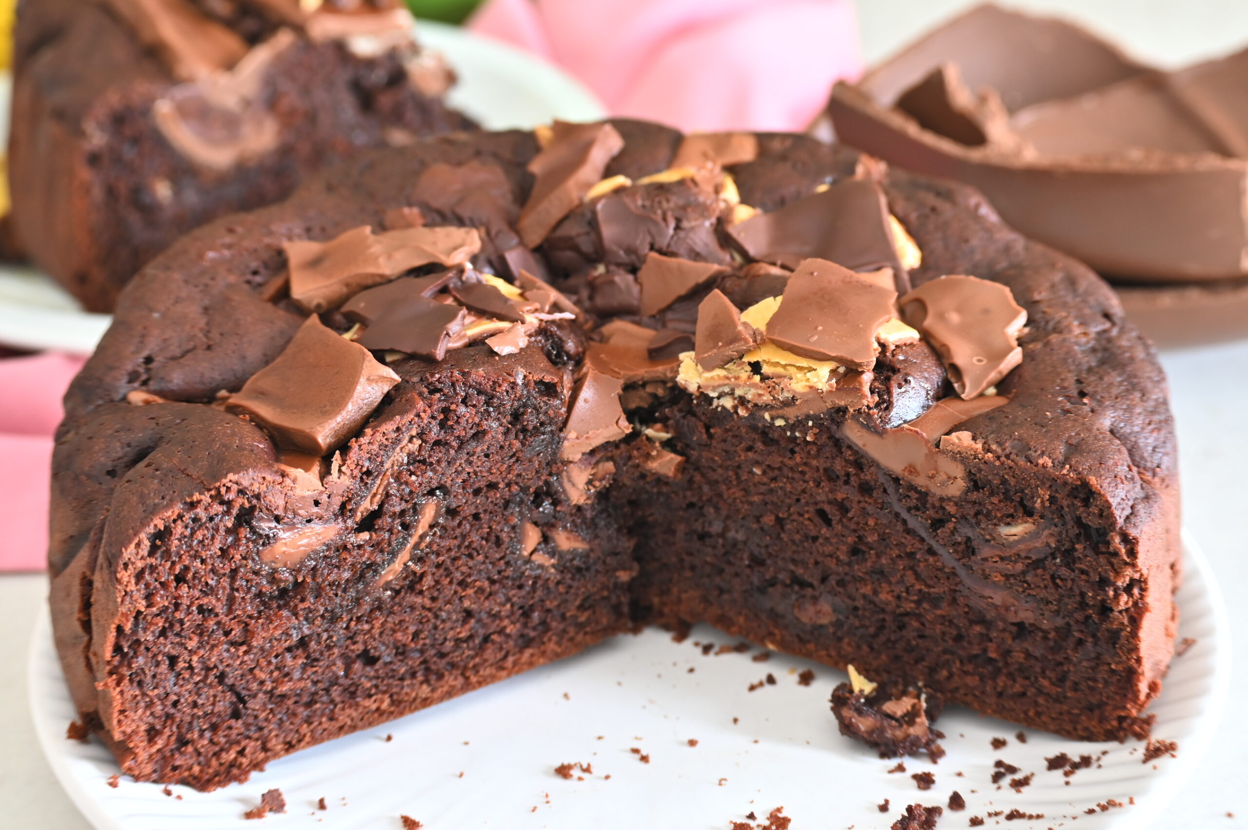 Torta con Cioccolato Avanzato