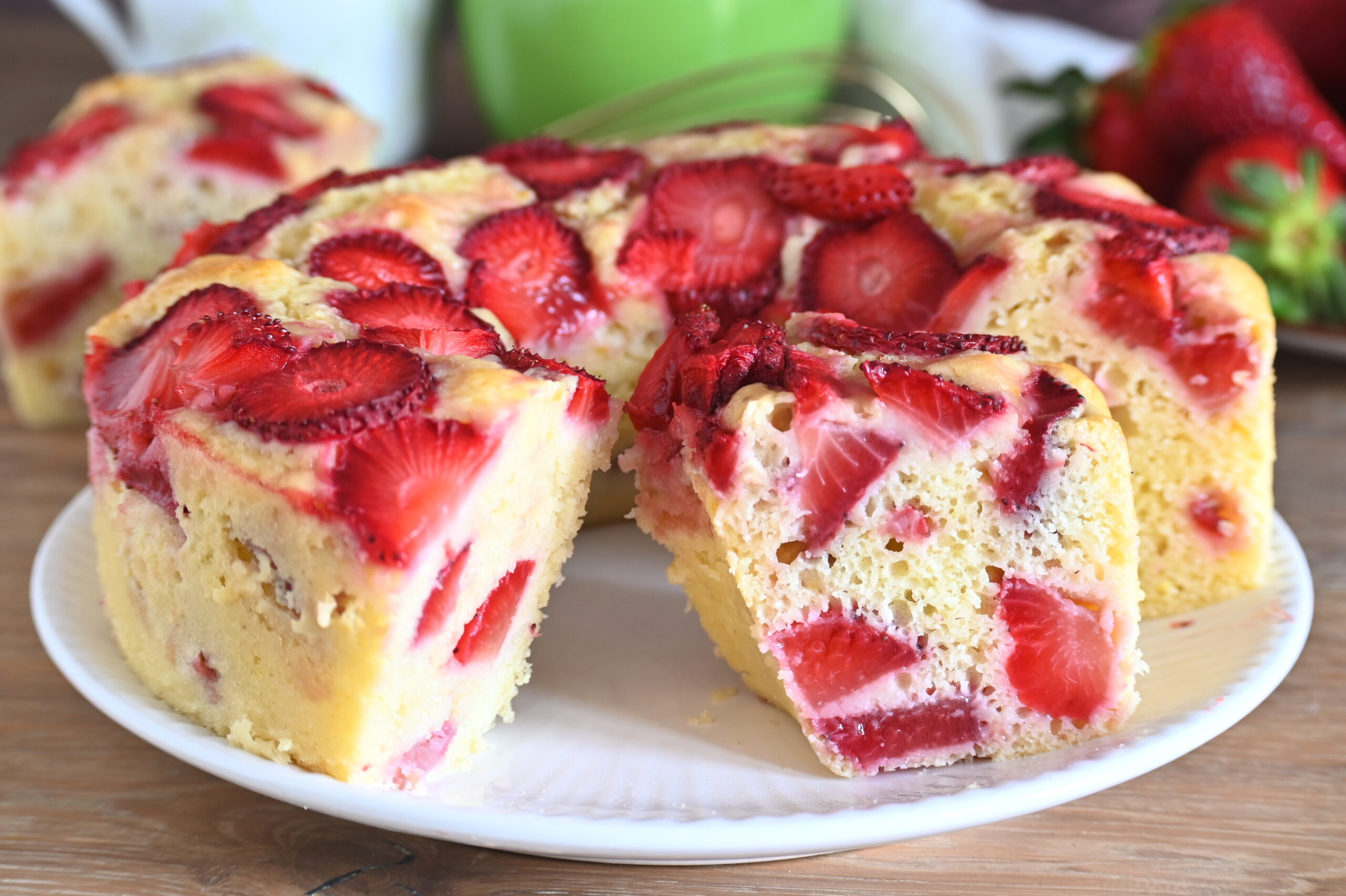 Ciambella Ricotta e Fragole