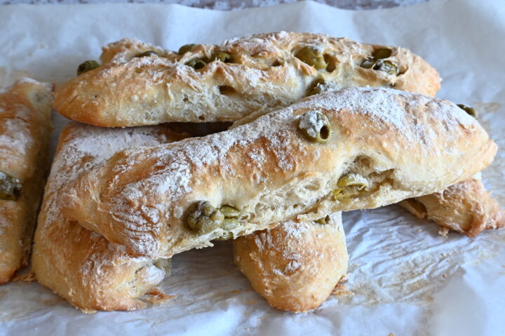 Pane Facile in 2 Ore alle Olive