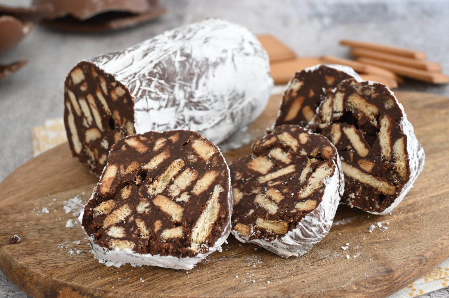 Salame di Cioccolato al Caffè