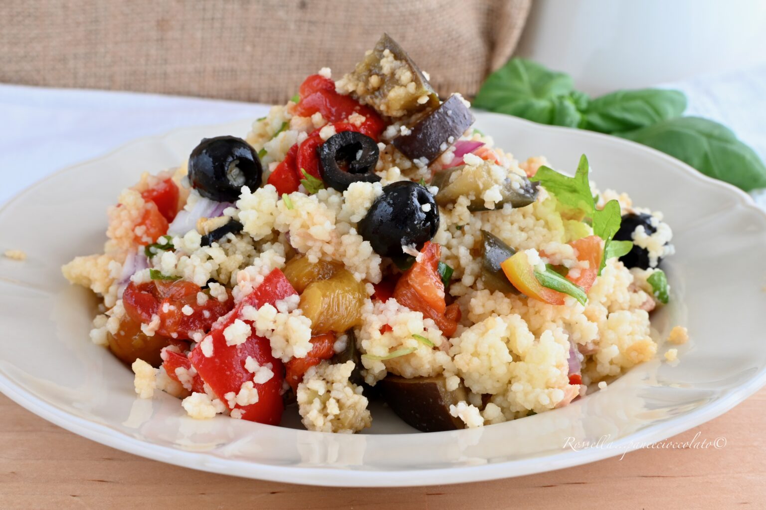 COUS COUS DI VERDURE LEGGERO: ricetta facile, sana e pronta in pochi minuti