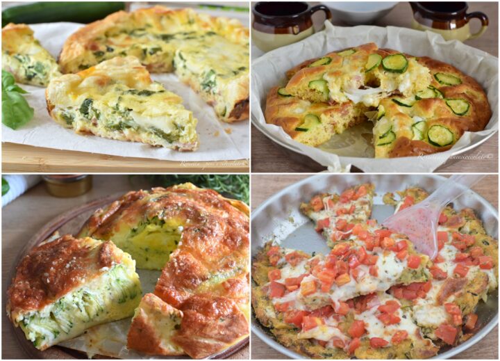 5 Torte con le Zucchine Originali e Gustose
