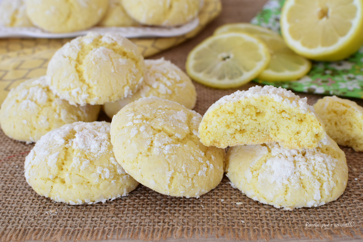 Biscotti Pronti in 10 Minuti al Limone
