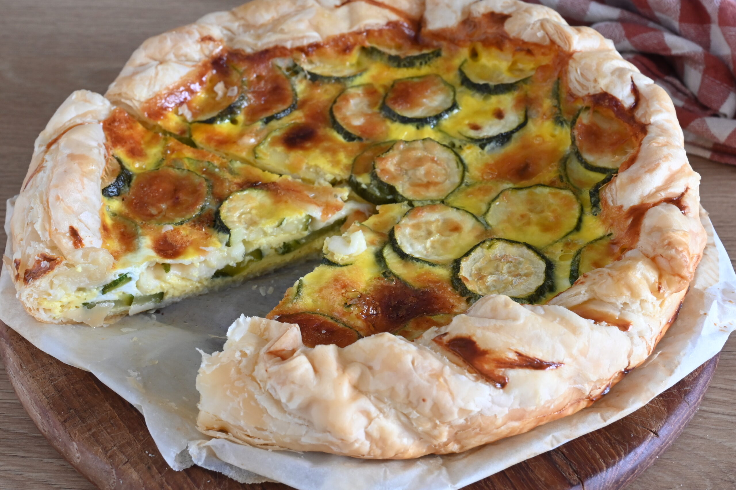 Torta di Zucchine pronta in 5 min