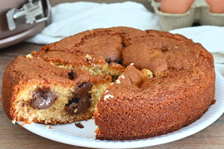 Torta Cocco e Nutella 5 Minuti Soffice