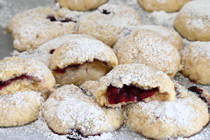 Biscotti alla Marmellata Senza uova latte e burro