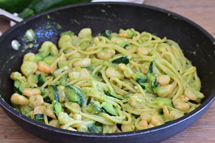 Pasta Zucchine e Gamberetti