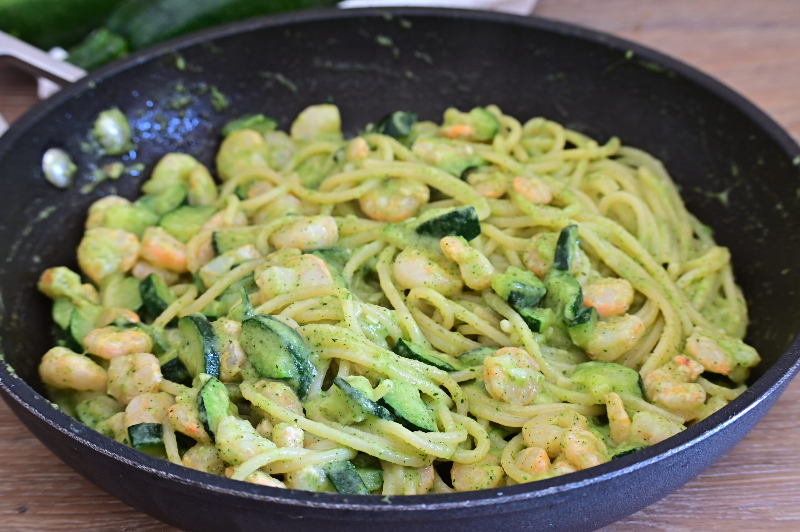Pasta Zucchine e Gamberetti