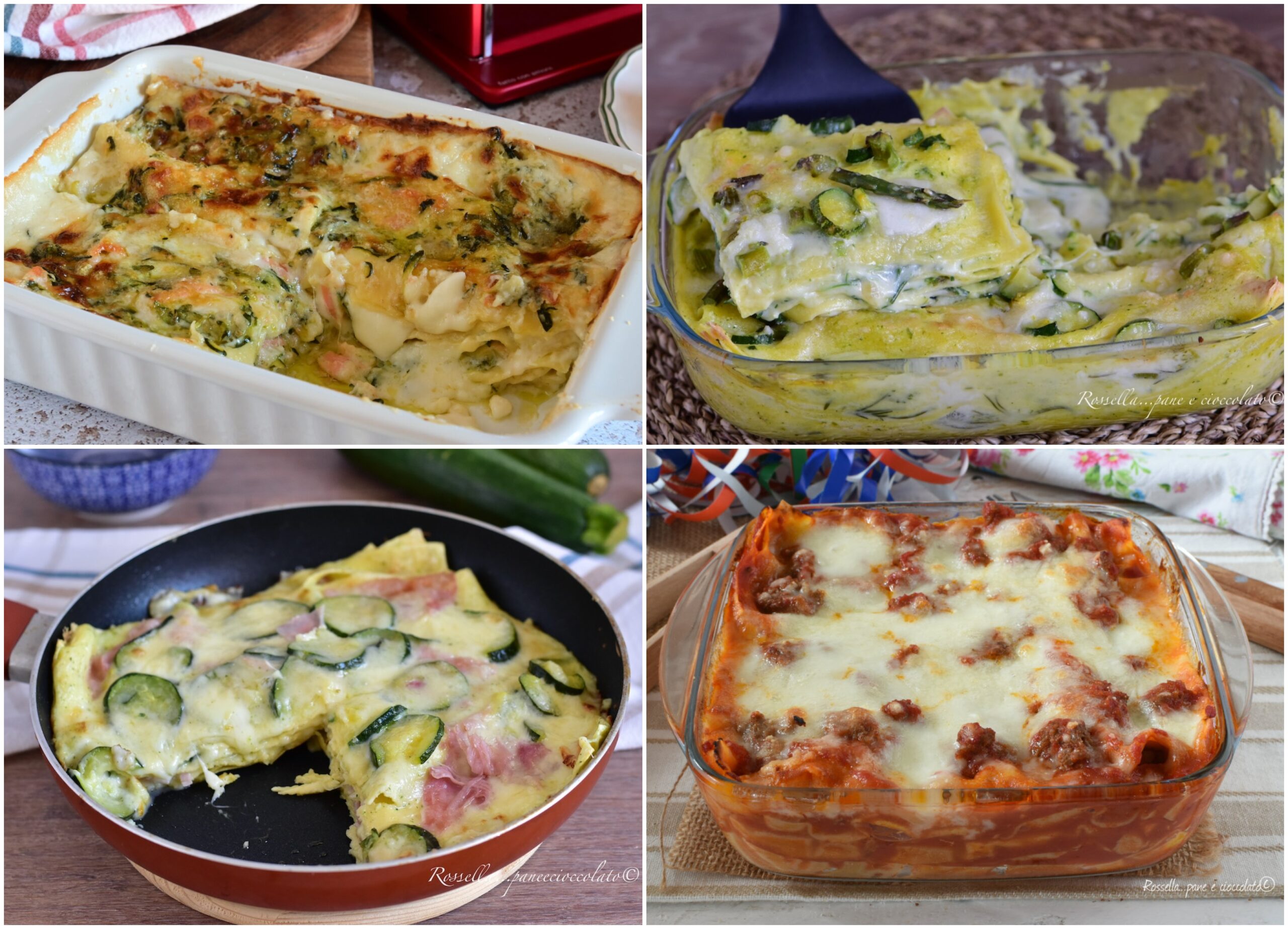 Lasagne: 5 Ricette di Stagione Facilissime