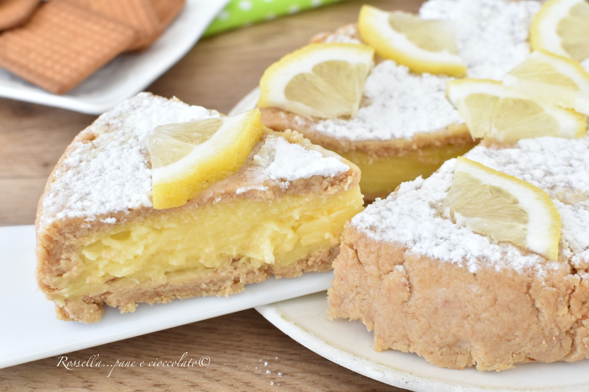 Torta Ricotta al Limone Senza Cottura