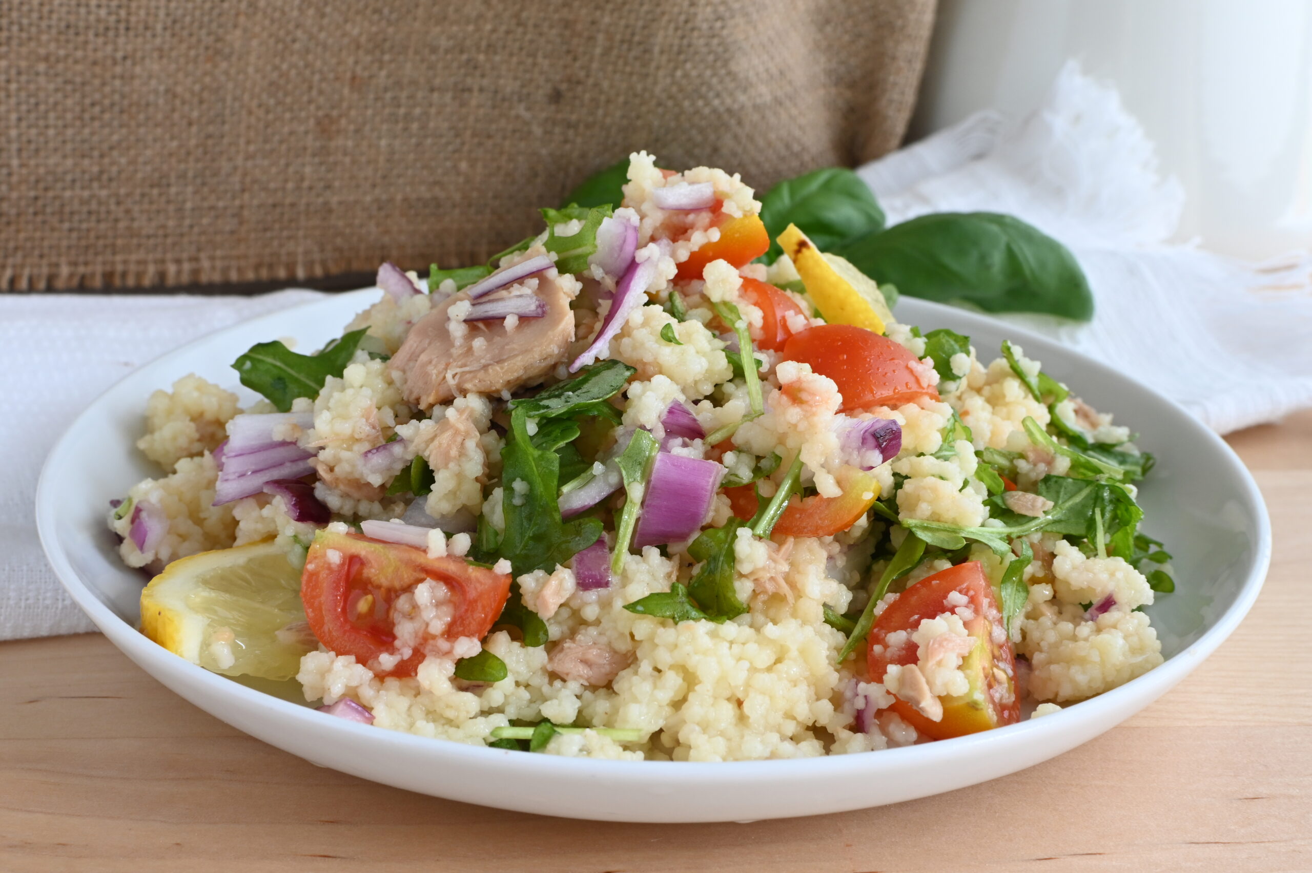 COUS COUS MEDITERRANEO con TONNO Veloce