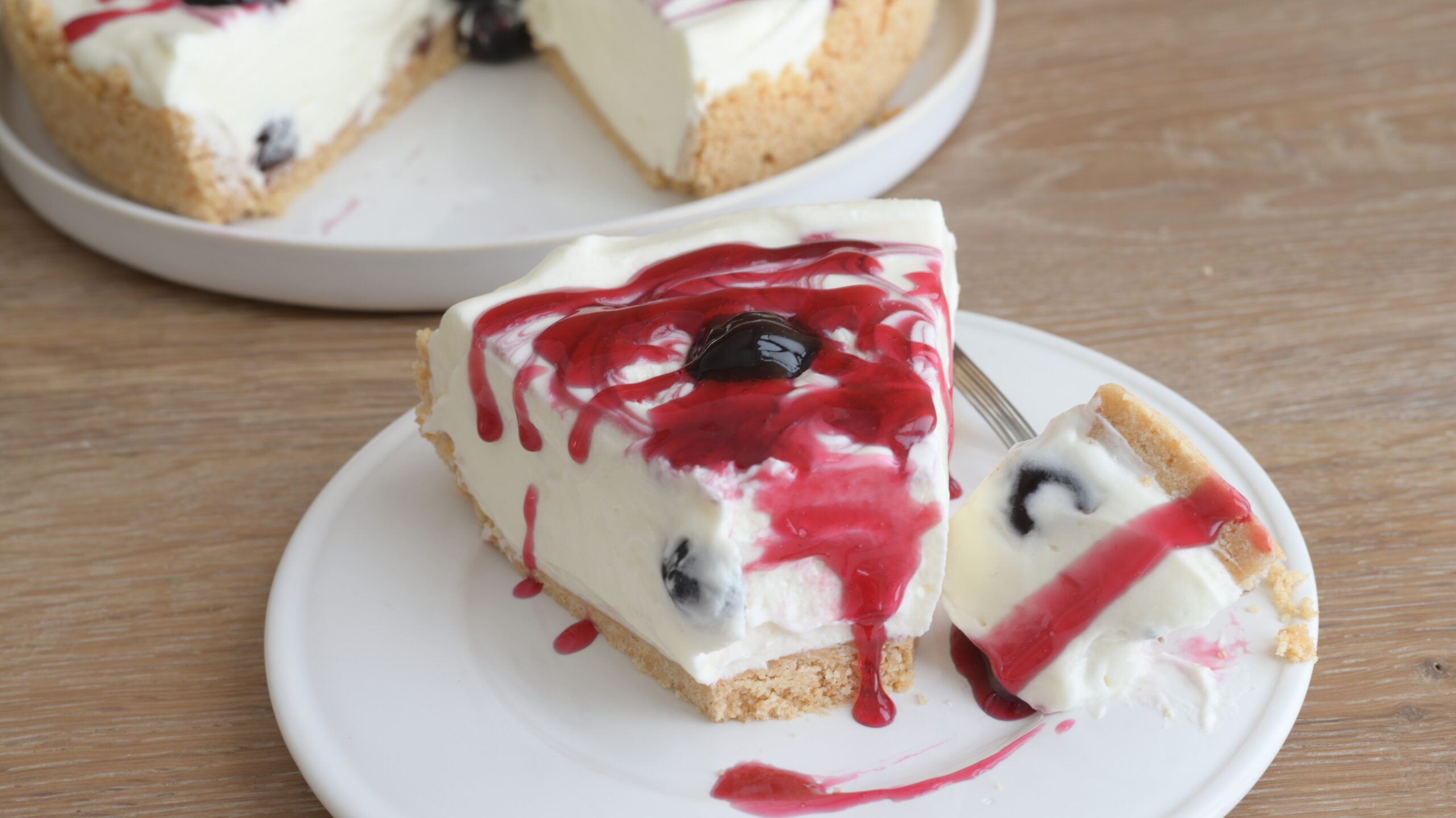Torta Fredda Yogurt Greco e Amarene