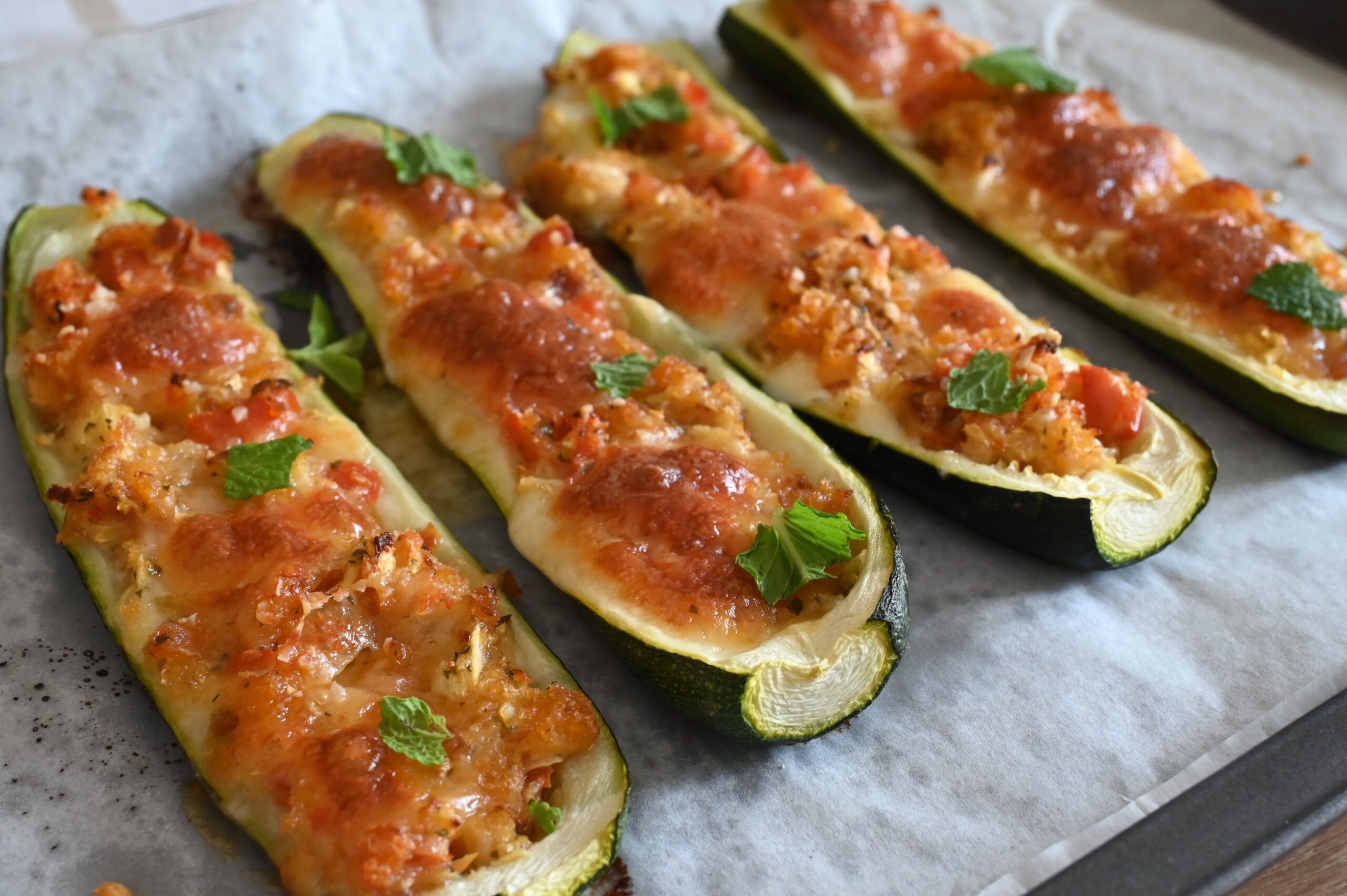 Barchette di Zucchine Croccantissime alla Ricotta