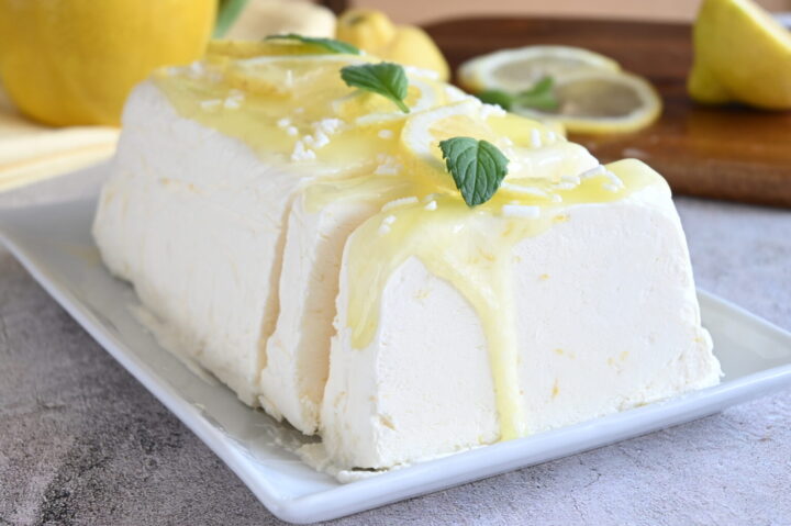 semifreddo allo yogurt e limone