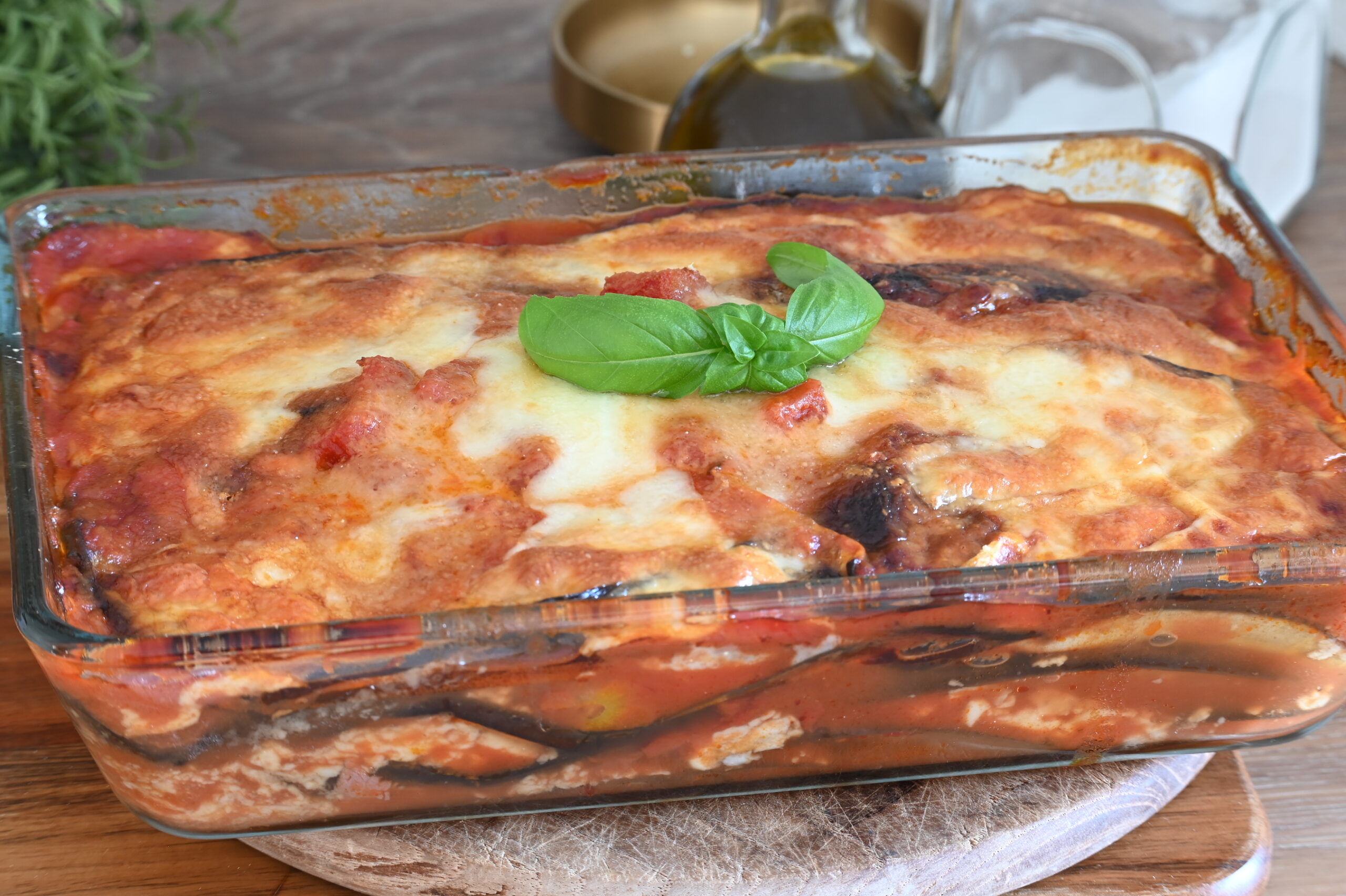 Parmigiana di Melanzane Non fritte