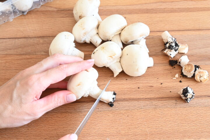 come pulire i funghi
