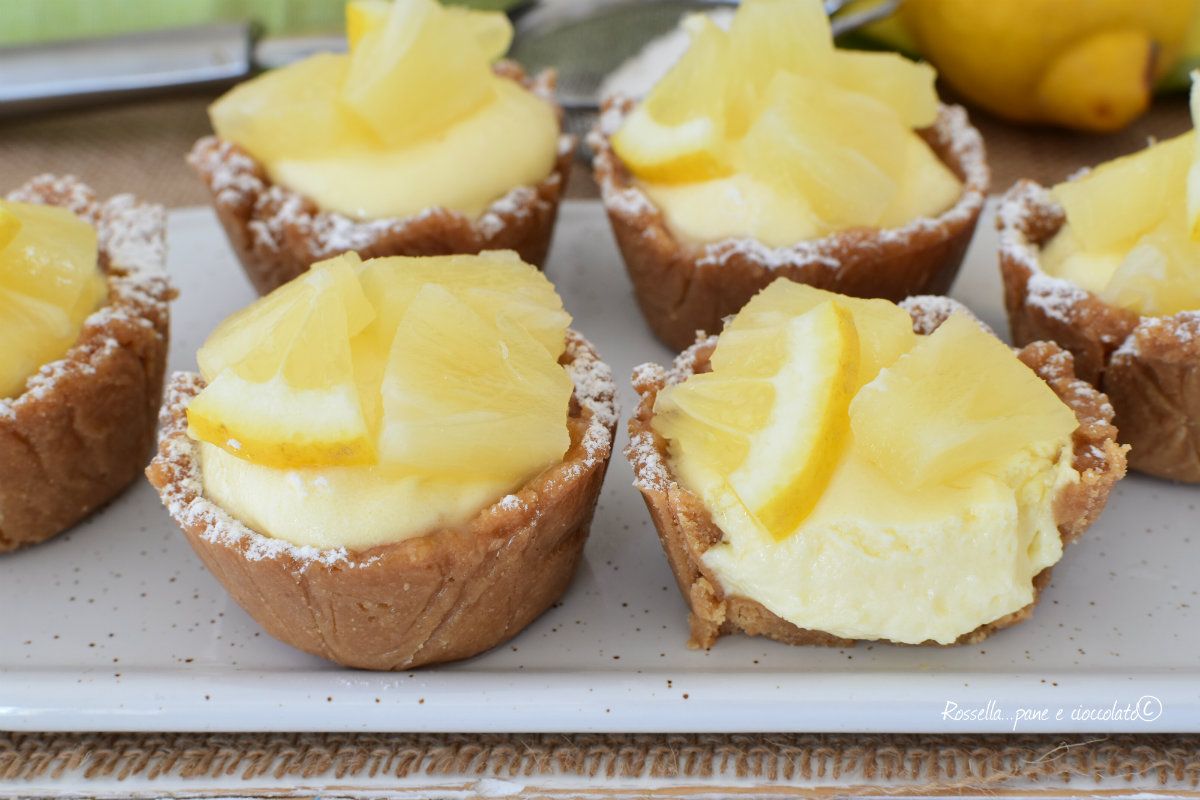 Tortine al LIMONE e Yogurt