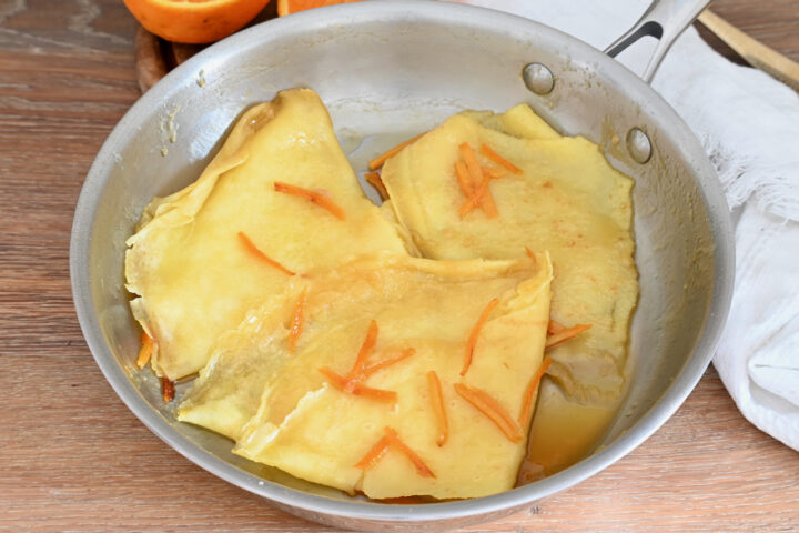come fare le crepes suzette