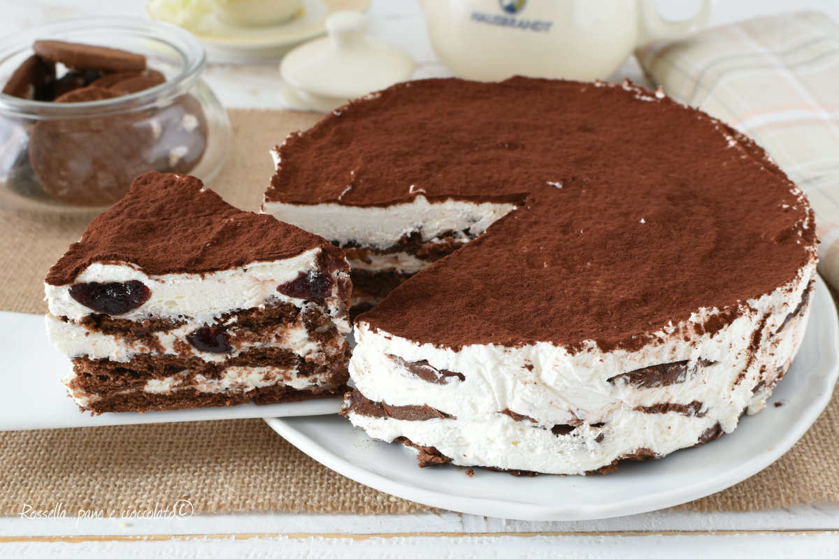 torta fredda allo yogurt
