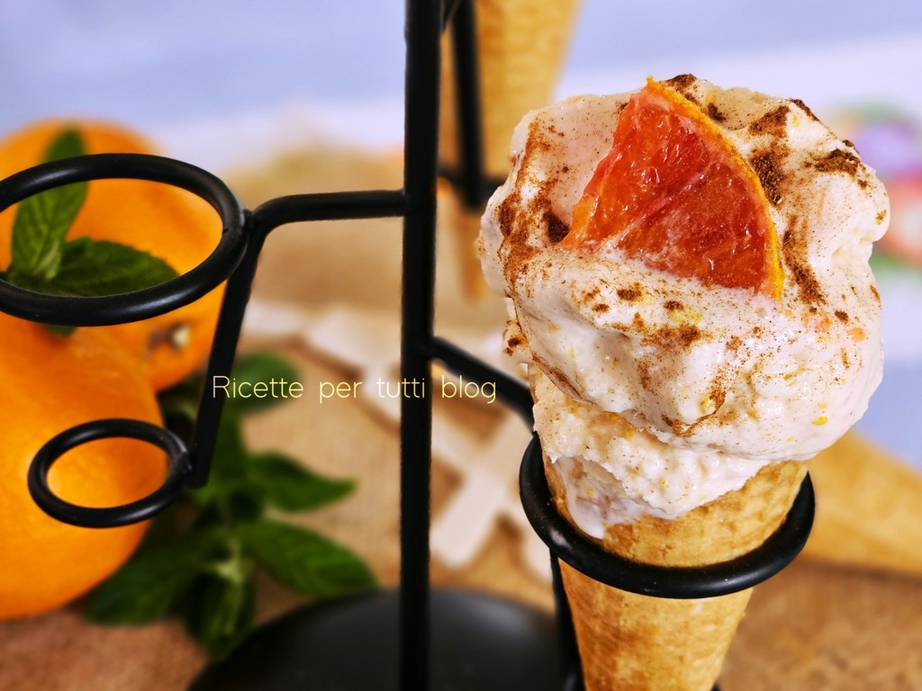 Gelato all'arancia