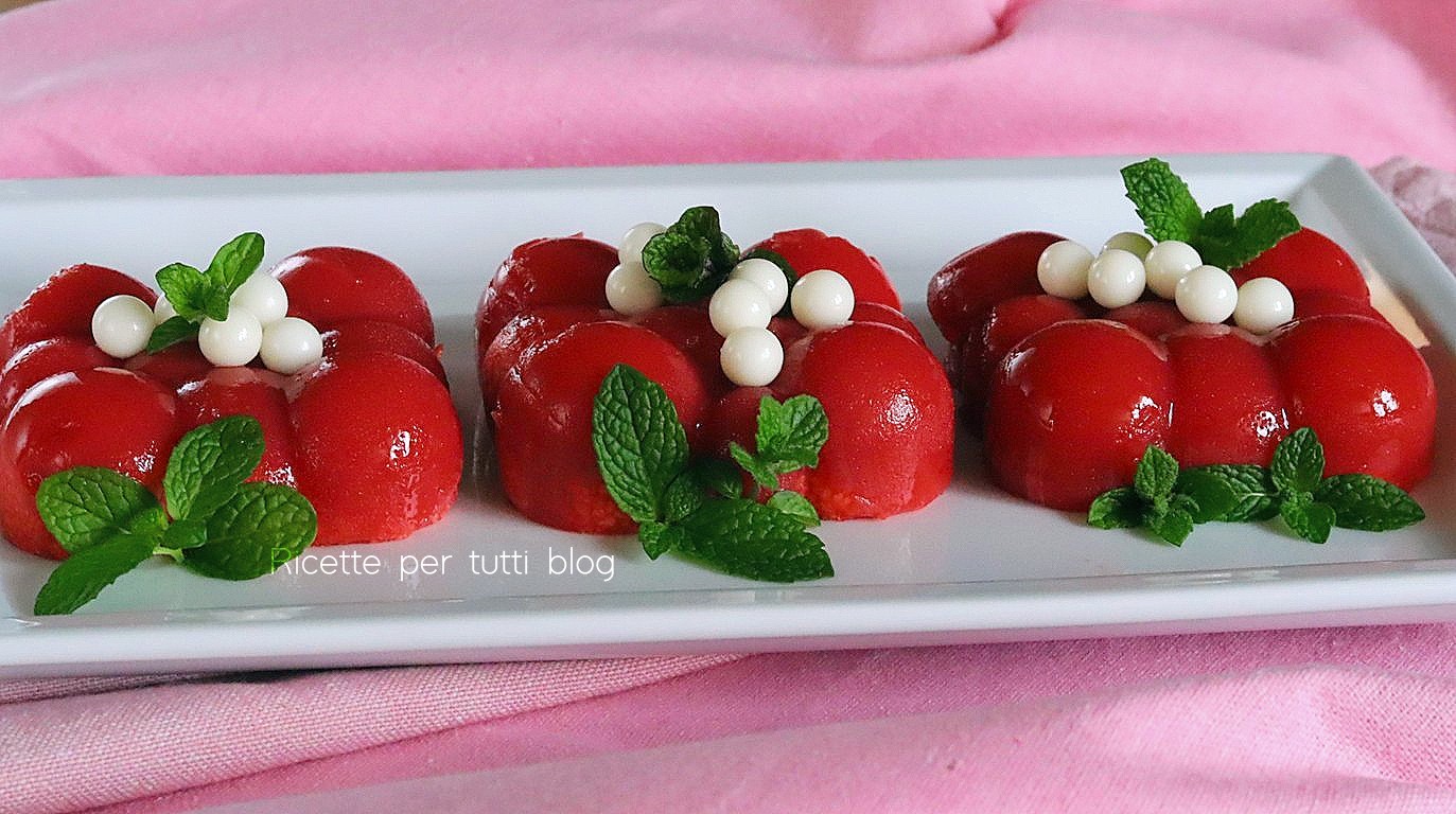 Gelatina di fragole