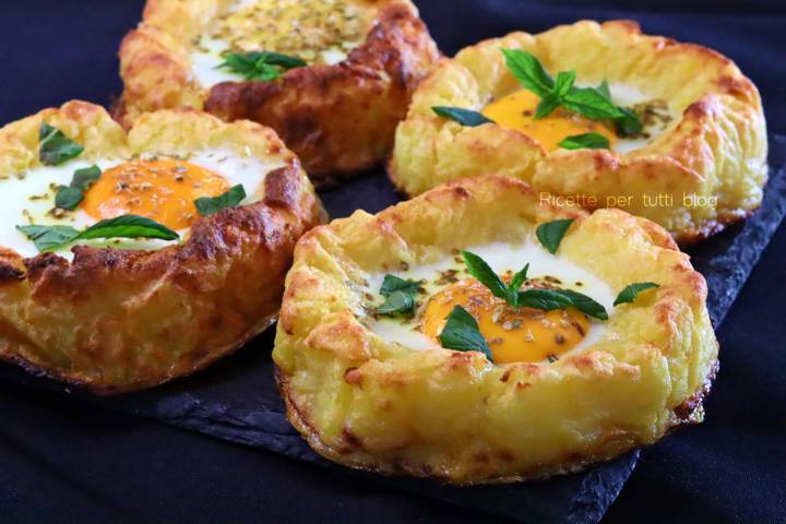 Cestini di patate