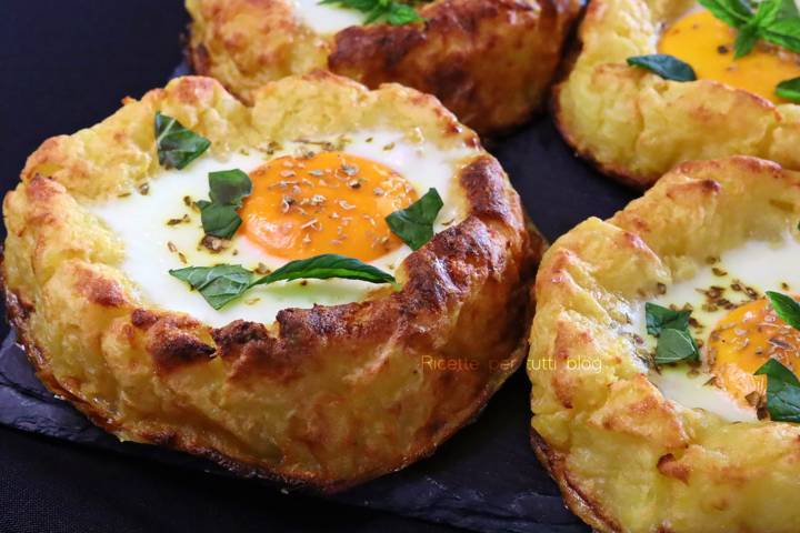 Cestini di patate