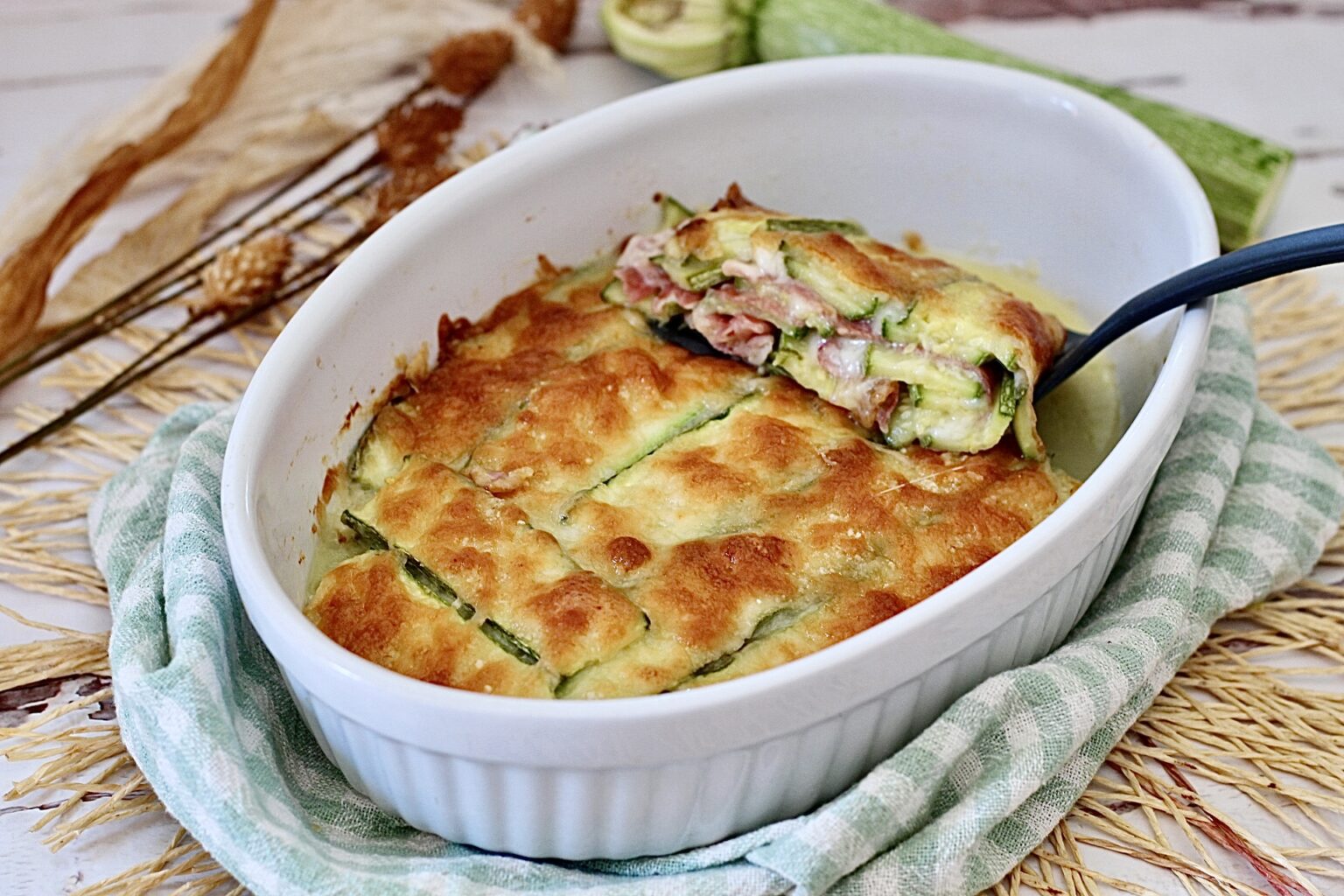 parmigiana di zucchine senza besciamella