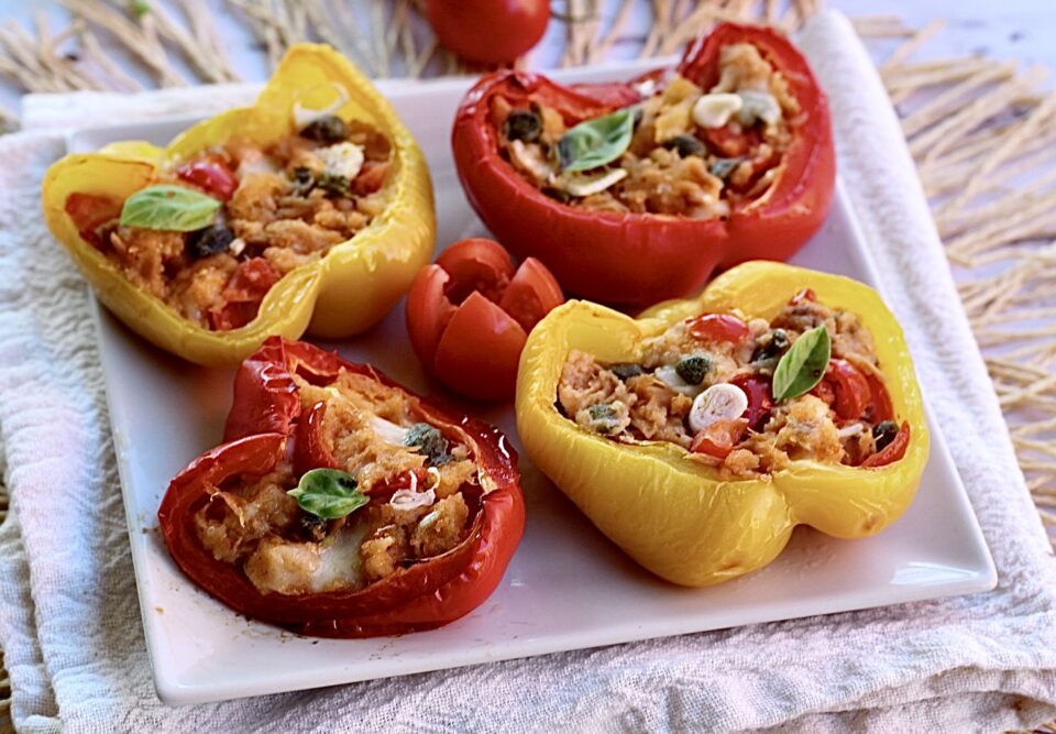 Peperoni alla mediterannea, la ricetta della mia nonna