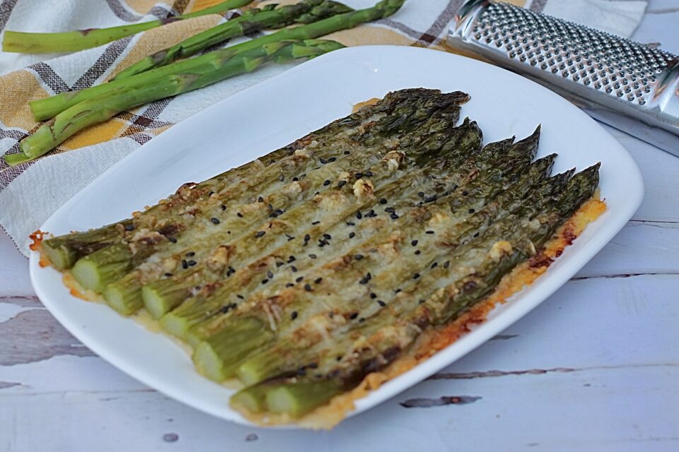 Asparagi croccanti come le chips, con soli 2 ingredienti e via in friggitrice!