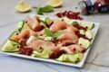 CARPACCIO di ZUCCHINE, con salmone e pomodori secchi, il piatto che amerai