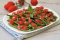 Fagiolini al pomodoro fresco e aglio, rinfrescanti e gustosi