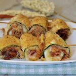 Spiedini di zucchine croccanti fuori e filanti dentro, NO UNTI E NO FRITTI