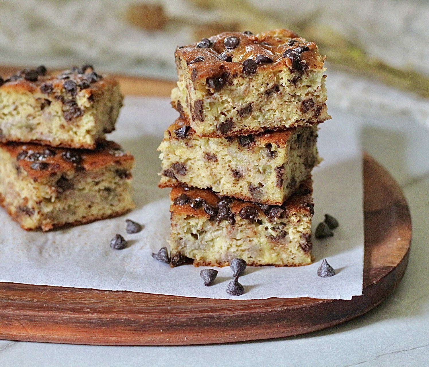 Brownies SENZA GLUTINE ciocco e banana, si sciolgono in bocca.