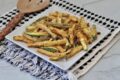 Zucchine stick impanate in friggitrice ad aria croccanti e no unte.