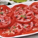 carpaccio di pomodori