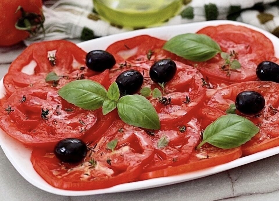 carpaccio di pomodori