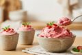 Gelato alle fragole facilissimo, senza gelatiera e con yogurt!