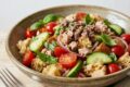 Panzanella ligure rivisitata, ricetta intelligente e antispreco.