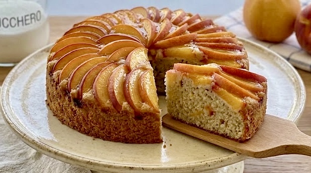 torta pesche