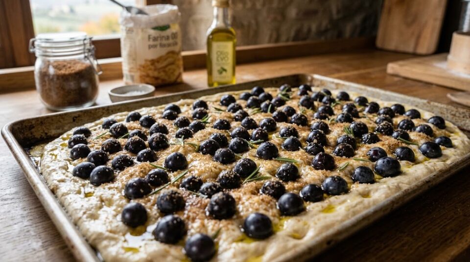 focaccia all'uva
