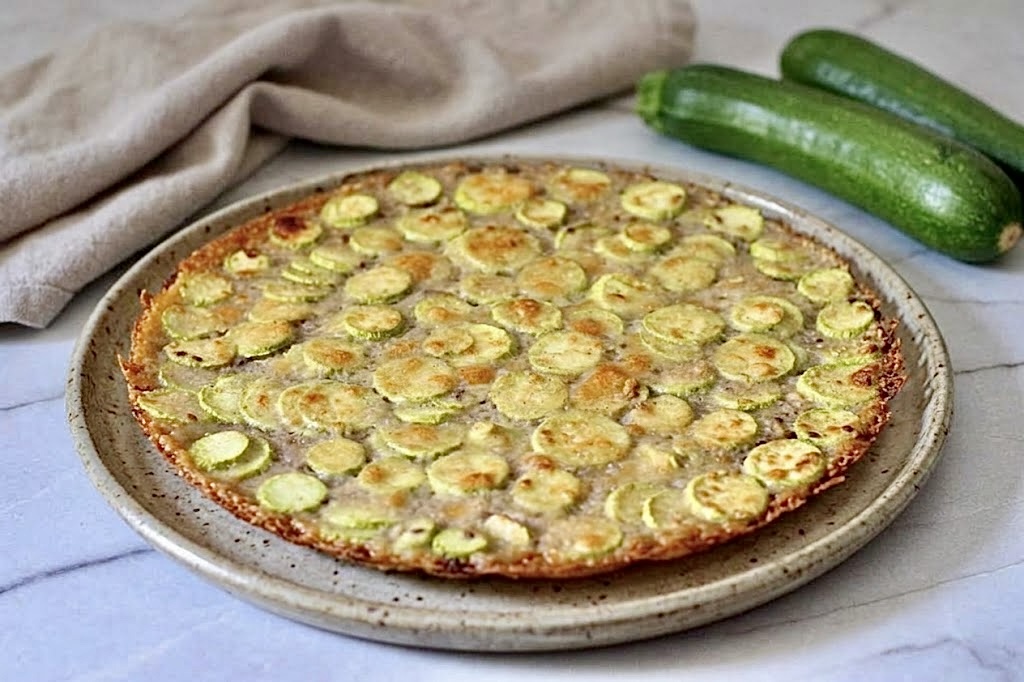 farinata bianca di Savona con zucchine