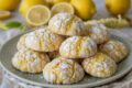 Biscottini al limone all' olio di oliva, friabili e genuini in forno e in friggitrice ad aria