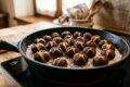 Castagne morbidissime al sale cotte in padella, pronte in pochi minuti!