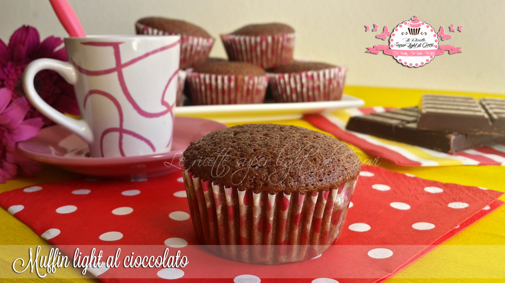 Muffin light al cioccolato