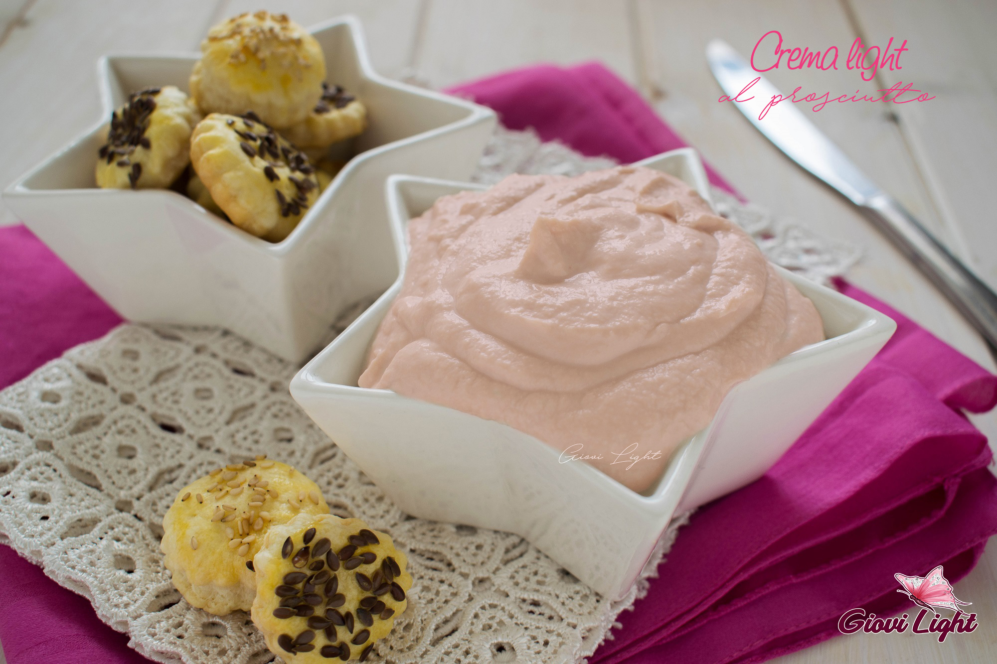 Crema light al prosciutto