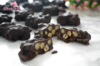 Ceci ricoperti di cioccolato – spuntino FITLIGHT
